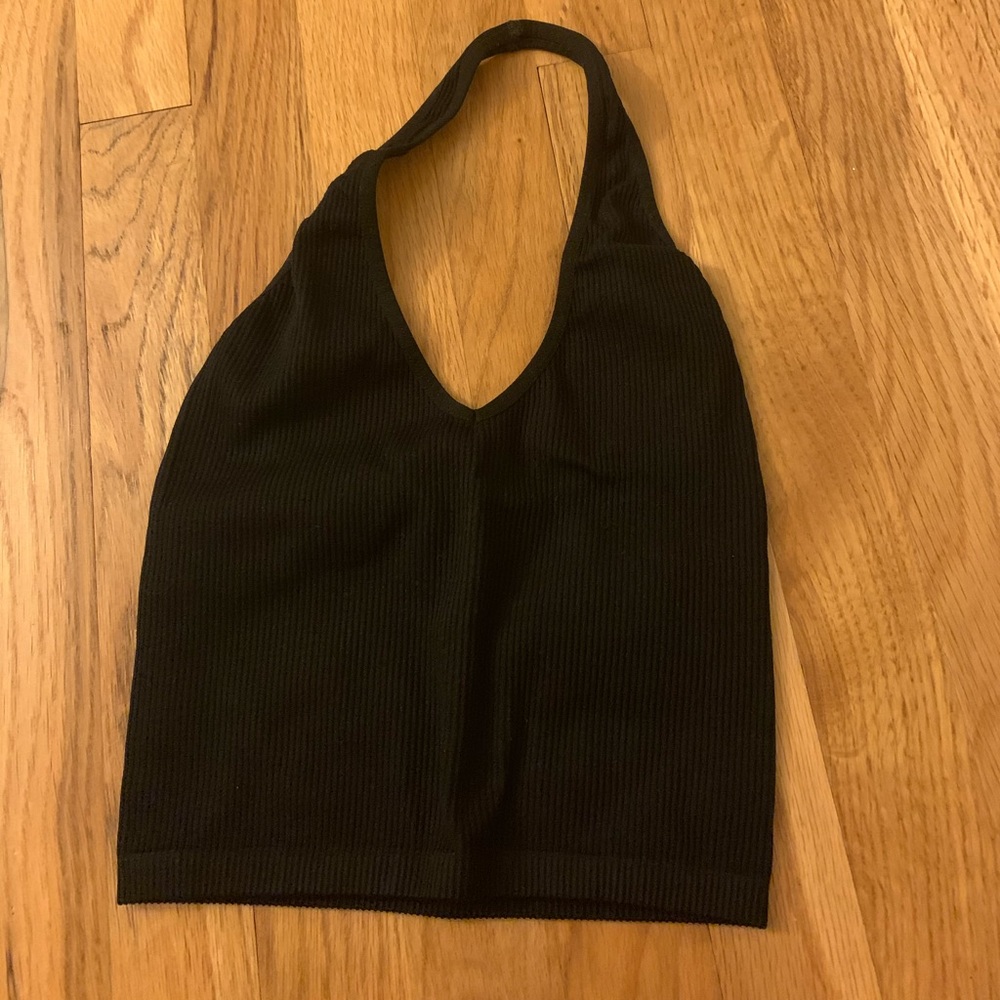 Urban Outfitters Black Halter Top